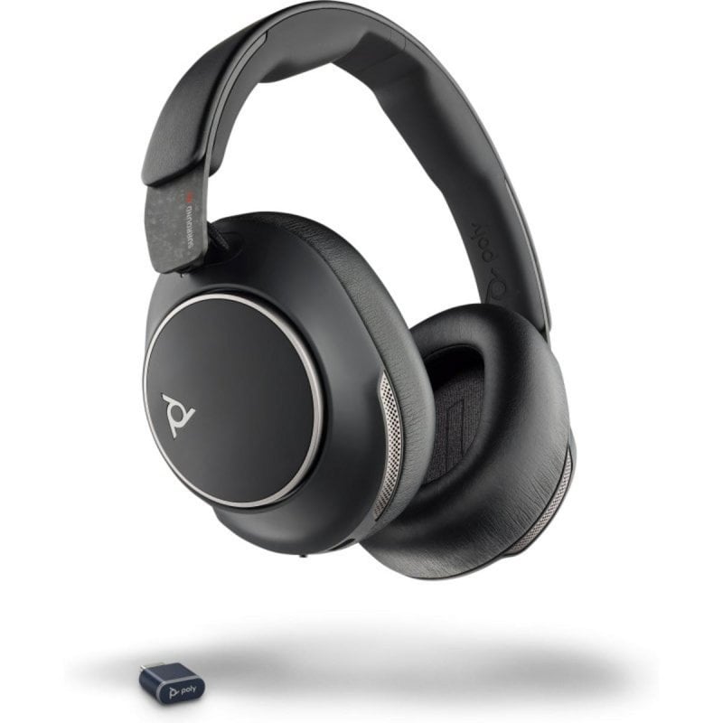 Poly Auriculaires POLY Bluetooth sans Fil avec Annulation de Bruit Adaptative et Microphone