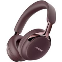 arceau supra-aural sans fil Bluetooth QuietComfort Ultra 2e génération à réduction active de bruit Cerise chocolat