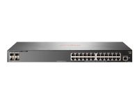 HPE Switch administrable HPE Aruba 2930F 24 ports PoE Gigabit 4 ports SFP