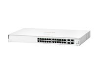 Hewlett Packard Enterprise HPE Networking Instant On 1930 24G Class4 PoE 4SFP SFP 195W Switch - commutateur - 28 ports - Gere - Montable sur rack
