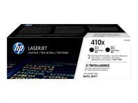 HP 410X Pack de 2 (CF410XD) - Black