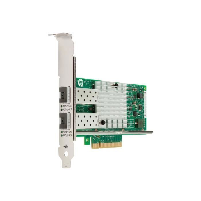 Adaptateur reseau HP X550 T2 2 x 10Gb Ethernet PCI Express 3 0 x4 Carte enfichable

