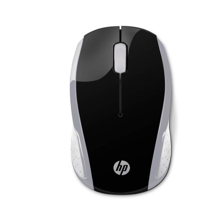 Souris sans fil HP 200 - Silver vif