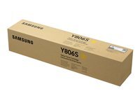 HP Cartouche toner Yellow original Samsung CLT-Y806S pour imprimantes laser