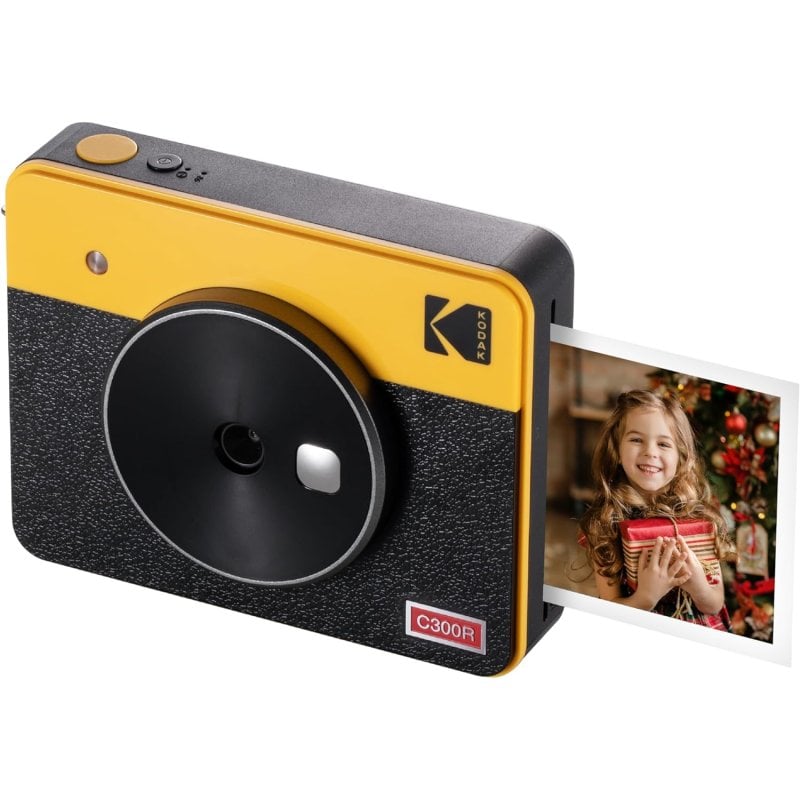 Kodak Appareil photo rétro Kodak Mini Shot 3 imprimante photo instantanée 2 en 1 Yellow