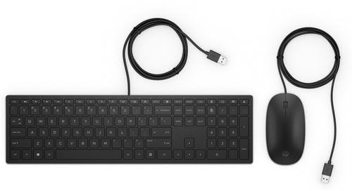 HP Clavier et souris filaires HP Pavilion 400 Black