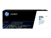 HP 658A - cyan - original - LaserJet - cartouche de toner (W2001A)