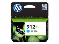 HP 912XL - a rendement eleve - cyan - original - cartouche d'encre