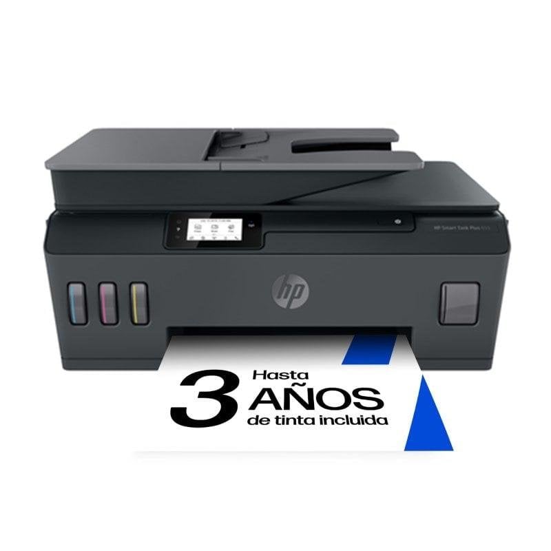 HP Multifonction HP Smart Tank Plus 655 Jet dEncre Couleur WiFi Fax ADF Réservoir