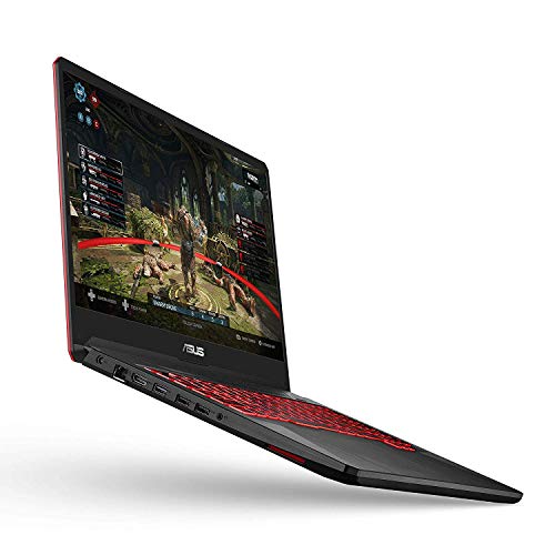 ASUS Ordinateur portable de jeu TUF, 17,3 Full HD IPS, processeur AMD Ryzen 5 3550H, AMD Radeon RX560X, 8 Go DDR4, SSD PCIe 512 Go, Gigabit Wi-Fi 5, Windows 10 Home - FX705DY-EH53
