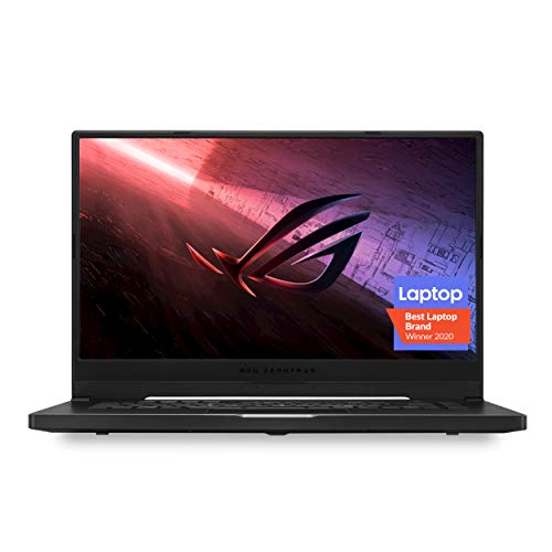 ROG Zephyrus G15 (2020) Ordinateur portable de jeu ultra fin, 15,6 po 240 Hz FHD, GeForce RTX 2060, AMD Ryzen 7 4800HS, 16 Go DDR4, 1 To PCIe NVMe SSD, Windows 10 Pro, GA502IV-XS76