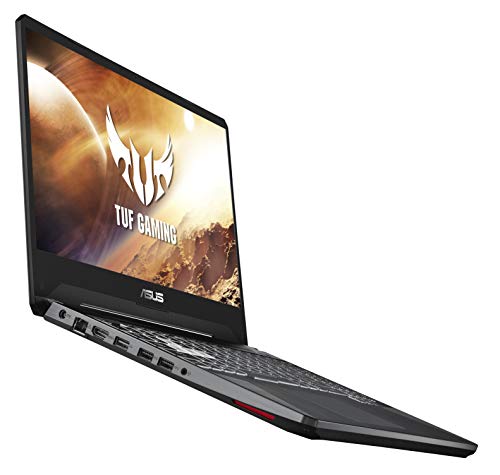 ASUS Ordinateur portable de jeu TUF, 15,6 po Full HD IPS, Intel Core i5-9300H, GeForce GTX 1650, 8 Go DDR4, SSD PCIe 512 Go, Gigabit Wi-Fi 5, Windows 10 Home, FX505GT-US52