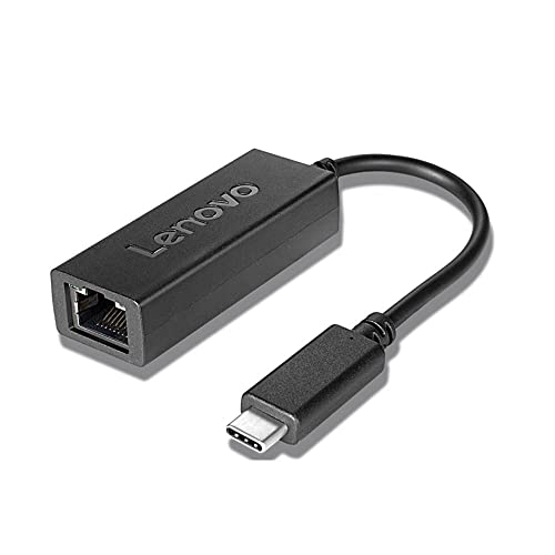 Lenovo Adaptateur Ethernet Lenovo 4X90S91831 USB Type-C Alámbrico Black