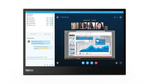 Lenovo Lenovo ThinkVision M14 14 LED IPS FullHD USB-C