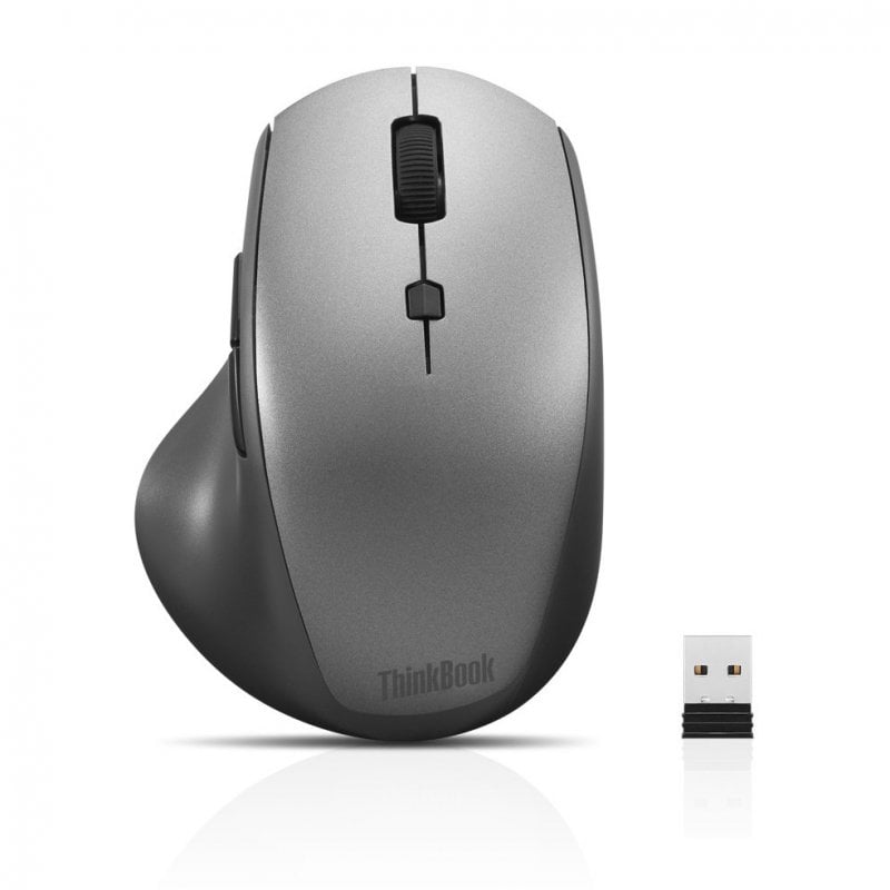 Lenovo Souris optique sans fil Lenovo ThinkBook 2400 DPI Grey
