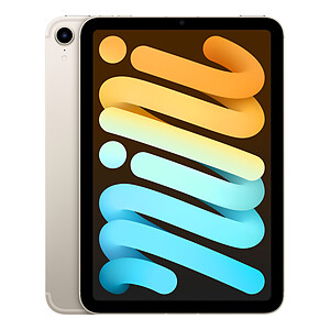 Apple iPad mini 2021 64 Go Wi Fi Cellular Lumiere stellaire
