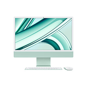 Apple iMac M3 2023 24 8 Go 512 Go Green MQRP3FN A