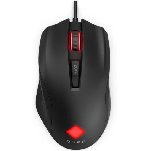 Souris HP pour droitiers - 6 boutons - Filaire - USB 2.0 - Black