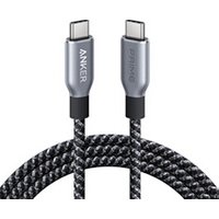 USB-C vers USB-C 0,9 m 240 W Grey et Black pour Ordinateur portable Tablette Smartphone