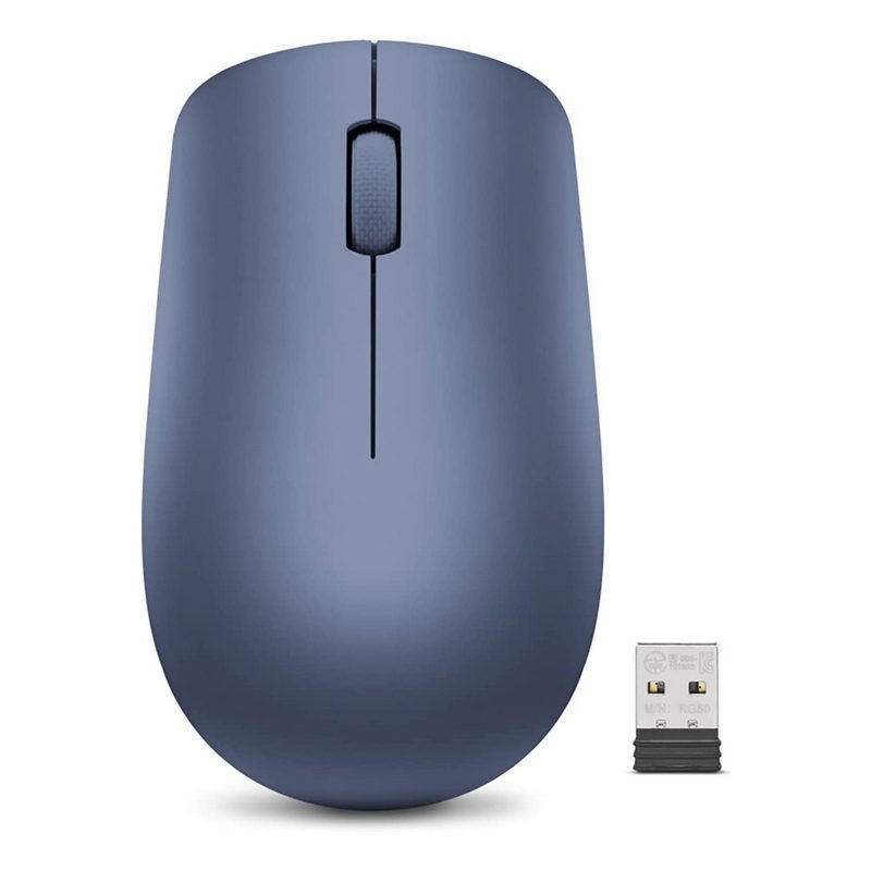 Lenovo Souris optique sans fil Lenovo 530 1200 DPI bleue