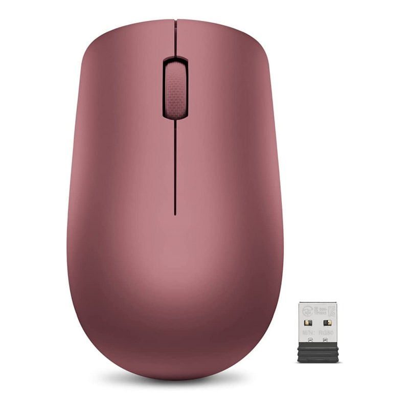 Lenovo Souris optique sans fil Lenovo 530 1200 DPI Red cerise