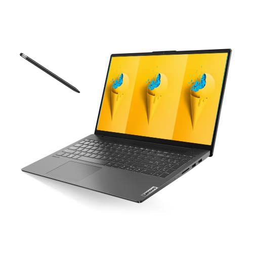 Lenovo Ordinateur portable Ideapad 5i, écran tactile FHD de 15,6 , processeur Intel Core i5 (4 cœurs, jusqu'à 4,20 GHz), carte graphique Intel Iris Xe, 8 Go de RAM, SSD PCIe 256 Go, rétroéclairage