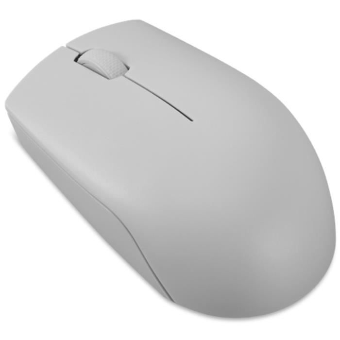 Souris sans fil LENOVO 300 - Compacte - Autonomie longue duree - Grey