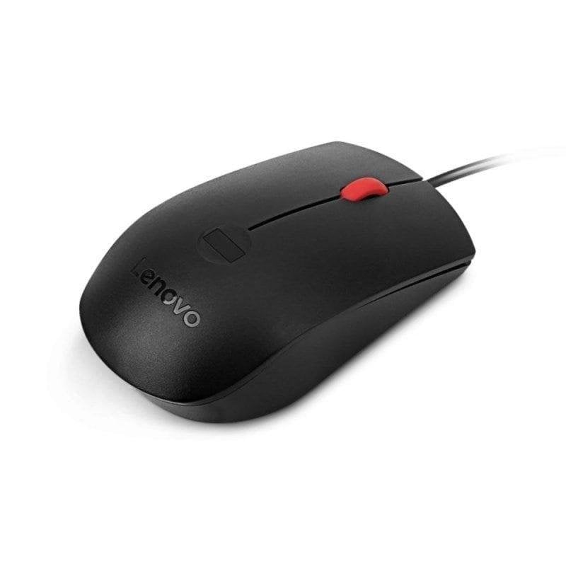 Lenovo Ratón Lenovo 4Y51M03357 USB Type-A 1600 DPI Ambidextre Black Câble 1,8 m