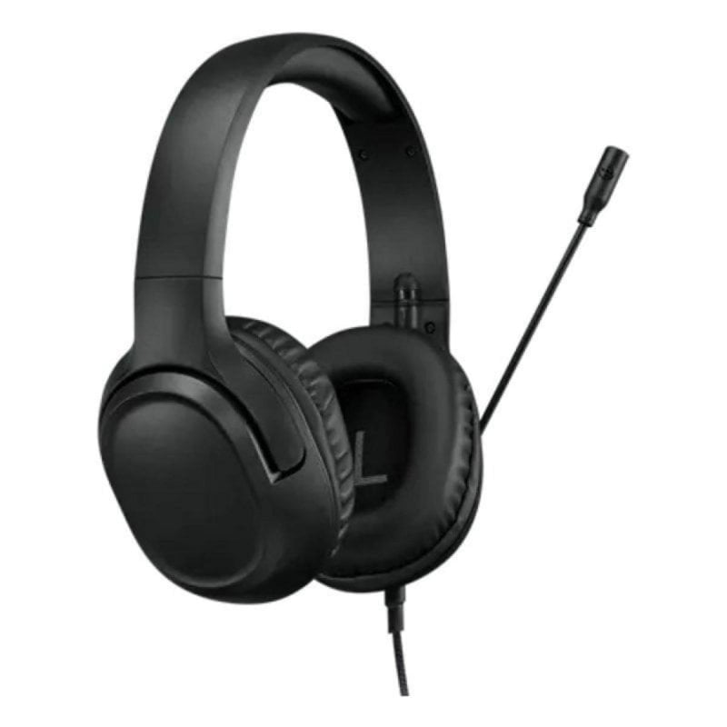 Lenovo Casque Lenovo H110 Gaming filaire jack 3,5 mm circum-aural, microphone boom, Black