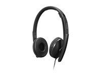 Lenovo Casque Lenovo 4XD1P83425 filaire USB-A circum-aural avec micro boom Black
