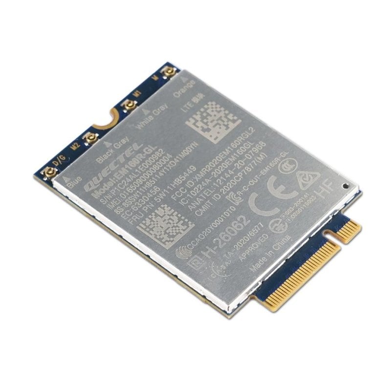 Lenovo Tarjeta de Red Lenovo 4XC1Q24437 M.2 4G LTE-A 1 Gbit s Antenne