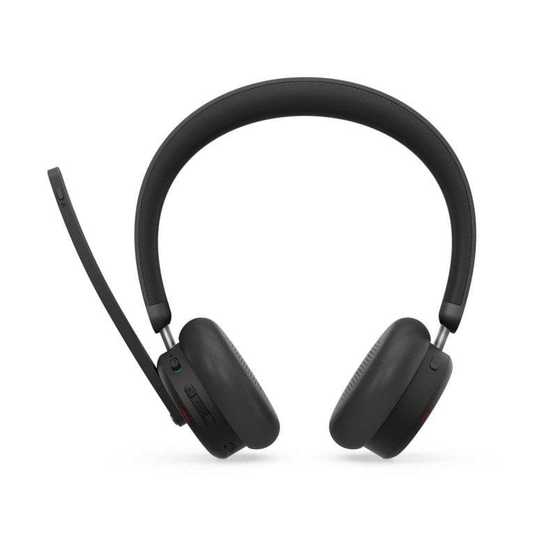 Lenovo Auriculaires Lenovo 6550 sans fil Bluetooth avec Réduction de Bruit pour bureau et appels noirs