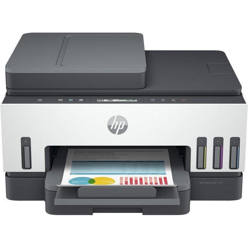 HP Multifonction HP Smart Tank 7305 Jet d'encre Couleur WiFi Duplex ADF Tout-en-Un