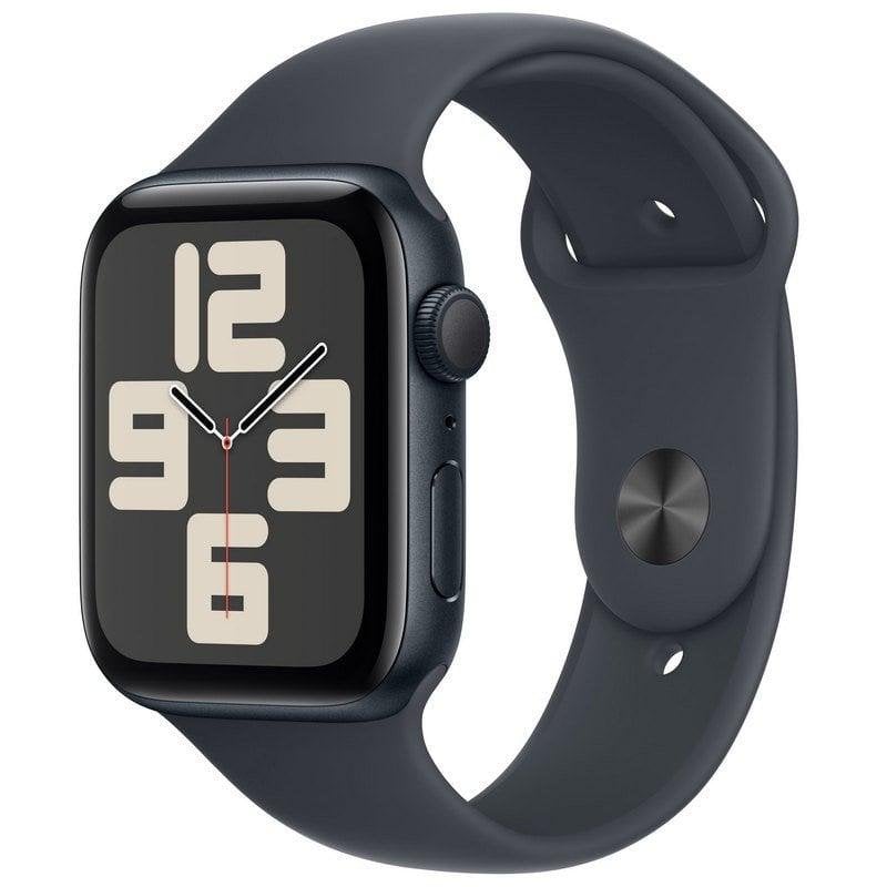Apple Apple Watch SE GPS 44mm OLED Minuit M L Étanche 50m Pulsomètre Moniteur de Sommeil SOS