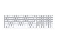 Apple Apple Magic Keyboard with Touch ID and Numeric Keypad - clavier - USB-C - QWERTY - Italien - cles blanches Peripherique d'entree