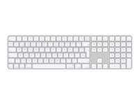 Apple Apple Magic Keyboard with Touch ID and Numeric Keypad - clavier - USB-C - QWERTY - Espagnol - cles blanches Peripherique d'entree