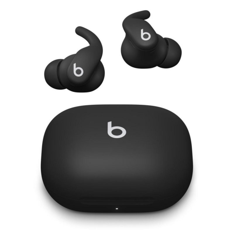 Beats Auriculares Beats Powerbeats Fit inalámbricos Bluetooth con Cancelación de Ruido ANC, resistentes al agua IPX4, uso deportivo, negros azabache