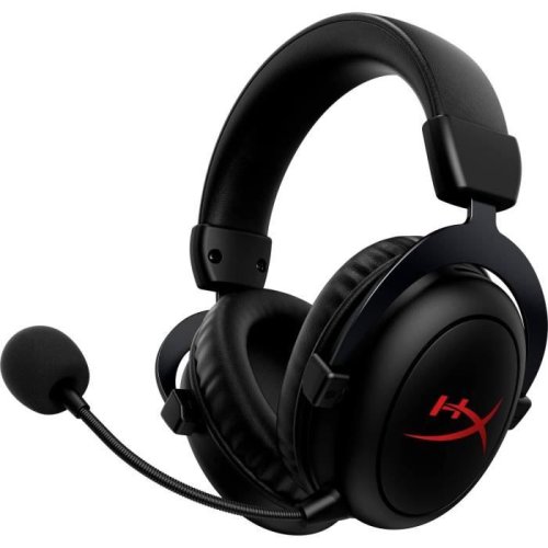 hyperx Auriculaires HyperX Cloud Core Wireless sans fil 2,4 GHz Gaming avec Annulation de bruit Noirs