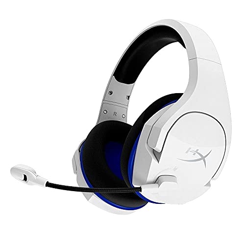 hyperx Casque HyperX Cloud Stinger Core sans fil Bluetooth pour Gaming avec Annulation de Bruit White Blue