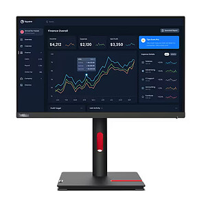 Lenovo Écran PC Lenovo ThinkVision T22i-30 21.5 Full HD 60Hz IPS Hub USB 4ms Ergonomie