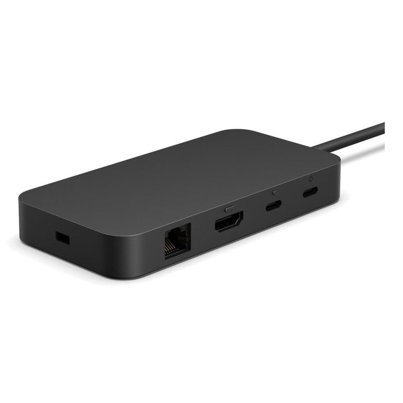 Microsoft Station d'accueil Microsoft Surface USB4 Dock USB-C 100 W Gigabit Black