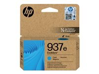HP 937e EvoMore - cyan - original - cartouche d'encre