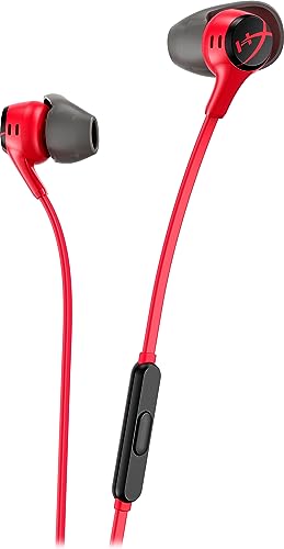 hyperx Casque de jeu HyperX Earbuds II avec microphone, Red