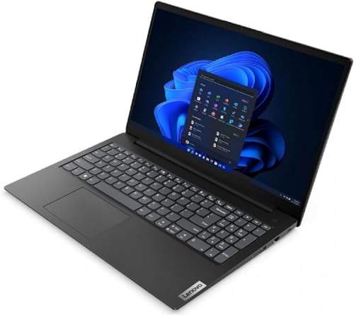 Lenovo, Ordinateur portable portable Intel i5 12 Th Gen, écran Full HD 15,6 , 16 Go RAM DDR4 3200 MHz, 512 Go SSD PCIe NVMe, Windows 11 Pro, prêt à l'emploi