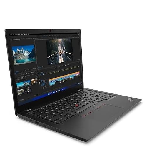 Lenovo ThinkPad L13 Gen 4 [AMD] AMD Ryzen 5 PRO 7530U Computer portatile 33,8 cm [13.3] WUXGA 16 GB DDR4-SDRAM 512 GB SSD Wi-Fi 6E [802.11ax] Windows 11 Pro Italiano Nero (Lenovo ThinkPad L13 Gen