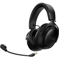 HyperX Cloud III Casque de Gaming sans fil pour PC PS5 PS4 jusqu a 120h de batteries 2 4GHz Wireless Mousse a memoire de forme 10mm Microphone Black
