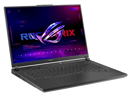ASUS ROG Strix G18 (2024) Ordinateur Portable de Jeu, 18 ROG Nebula Display 16 10 QHD 240Hz 3ms, NVIDIA® GeForce RTX™ 4060, Intel® Core™ i7-13650HX, 16 Go DDR5, SSD PCIe Gen4 de 2 to, Wi-FI 6E