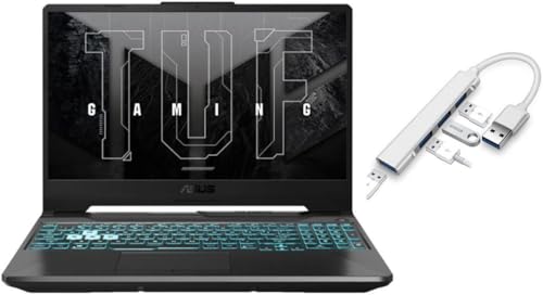 ASUS TUF Gaming Ordinateur portable 15,6 FHD 144 Hz | AMD Ryzen 7-7435HS (Beat i7-1355U) | NVIDIA GeForce RTX 3050 | Rétroéclairé | Noir | 8 Go de RAM DDR5 | 512 Go SSD | Windows 11 Home | Ensemble