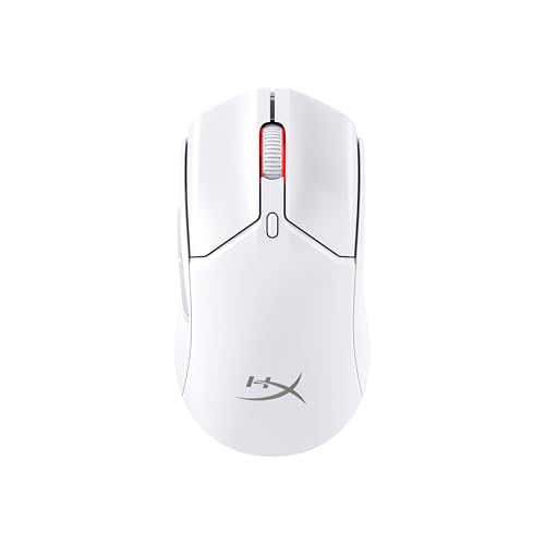 hyperx HP HyperX Pulsefire Haste 2 Mini - Wireless Gaming Mouse (White) souris