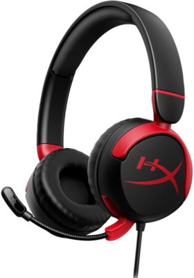 Casque Gamer Filaire HyperX Cloud Mini pour PC console Black